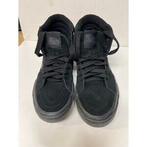 Vans Suede High Top Skate Shoes Black Men's Size 5